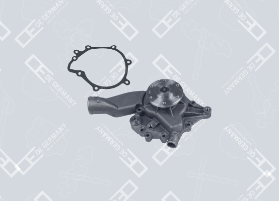 Water Pump, engine cooling - 022000083602 OE Germany - 51.06500-6606, 51.06501-0299, 51.06500-6612
